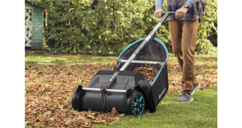 GARDENA Manuālais lapu un zāles savācējs