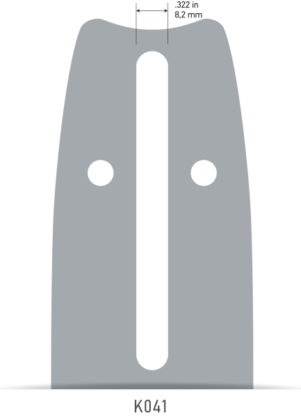 Рейка 13 дюймов 0,325 1,3 мм