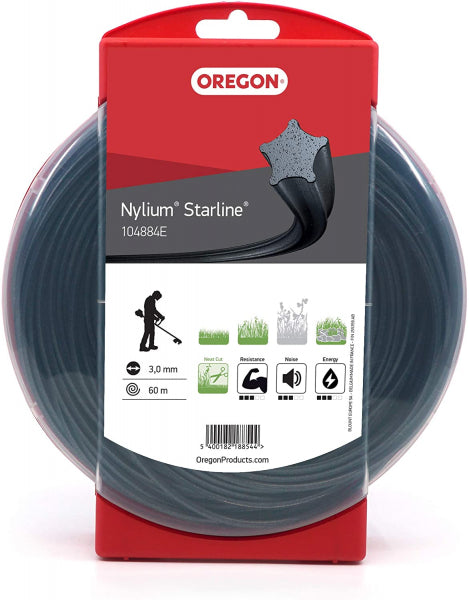 Trimmera aukla 3.0mm /60m Nylium Starline