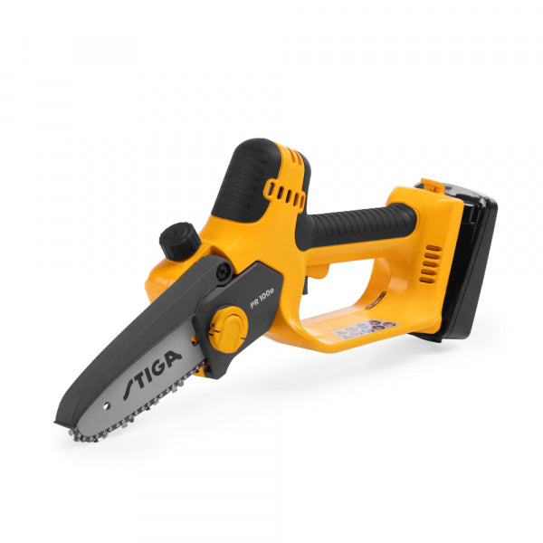 Akumulatora zāģis un grieznes Stiga SP 100e Kit + akumulators un lādētājs