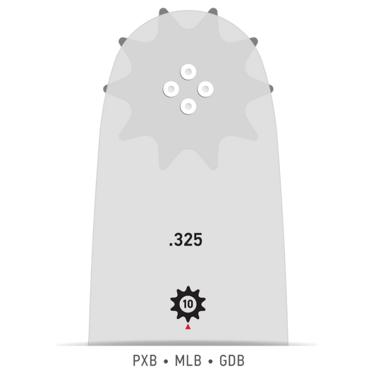 Рейка 13 дюймов 0,325 1,3 мм