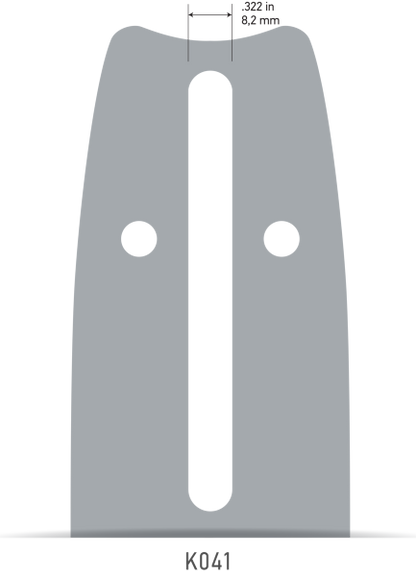 Рейка 13 дюймов 0,325 1,3 мм