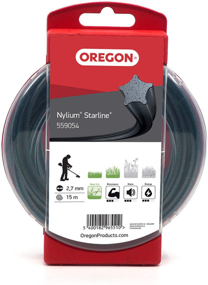 Trimmera aukla 2.7mm /15m Nylium Starline