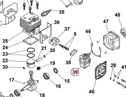 Karburators SMT226-5 in 1